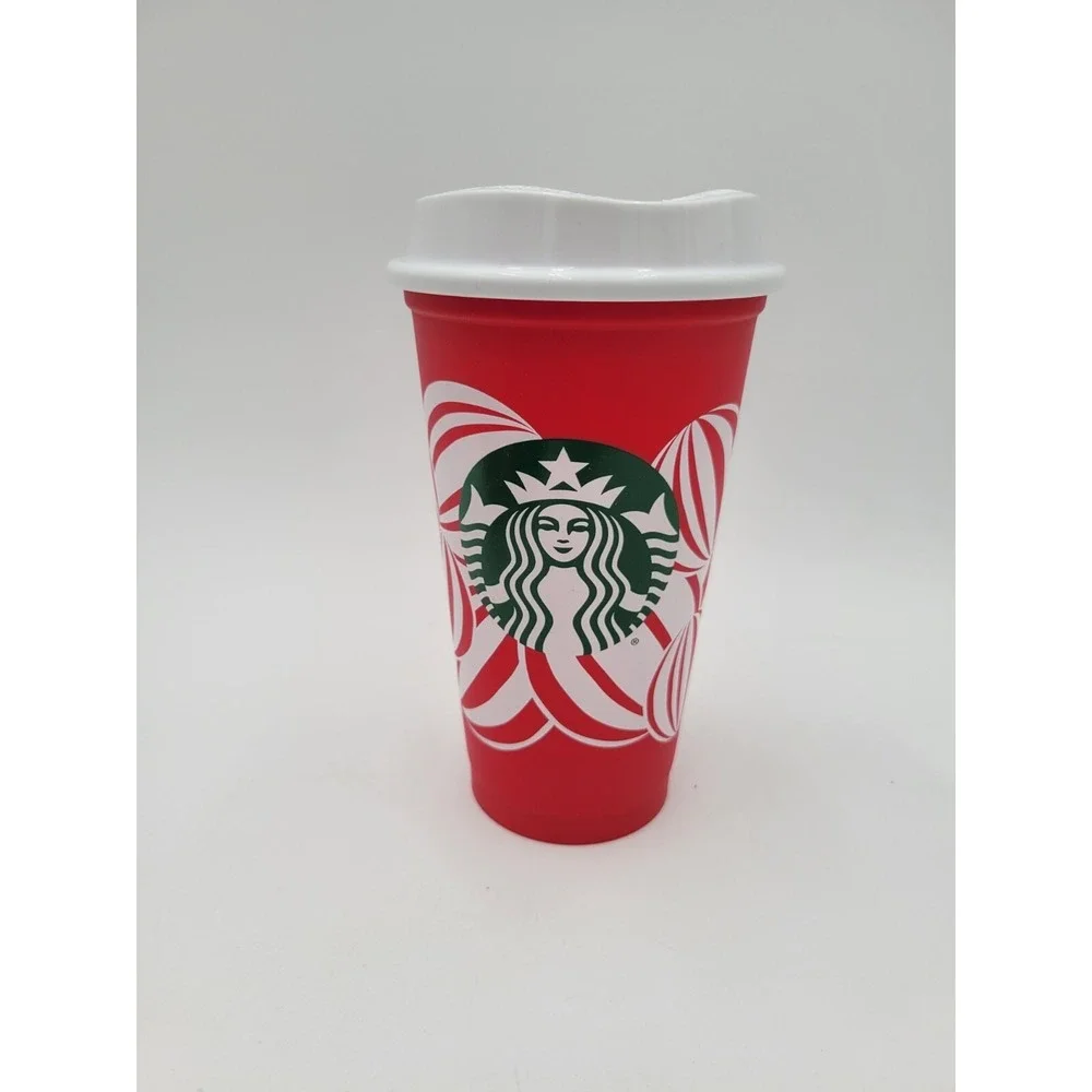 Starbucks Holiday 2024 Red Cup Day 16 oz Reusable Hot Cup Collectible NEW UNUSED